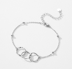 S925 Sterling Silver Versatile Geometric Bracelet