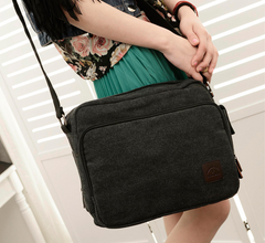 Vintage Canvas Shoulder Bag
