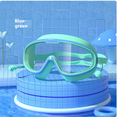 Large Waterproof Anti-Fog Swim Goggles