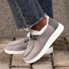 Winter Flat Warm Cotton Shoes for Women (20 Years)