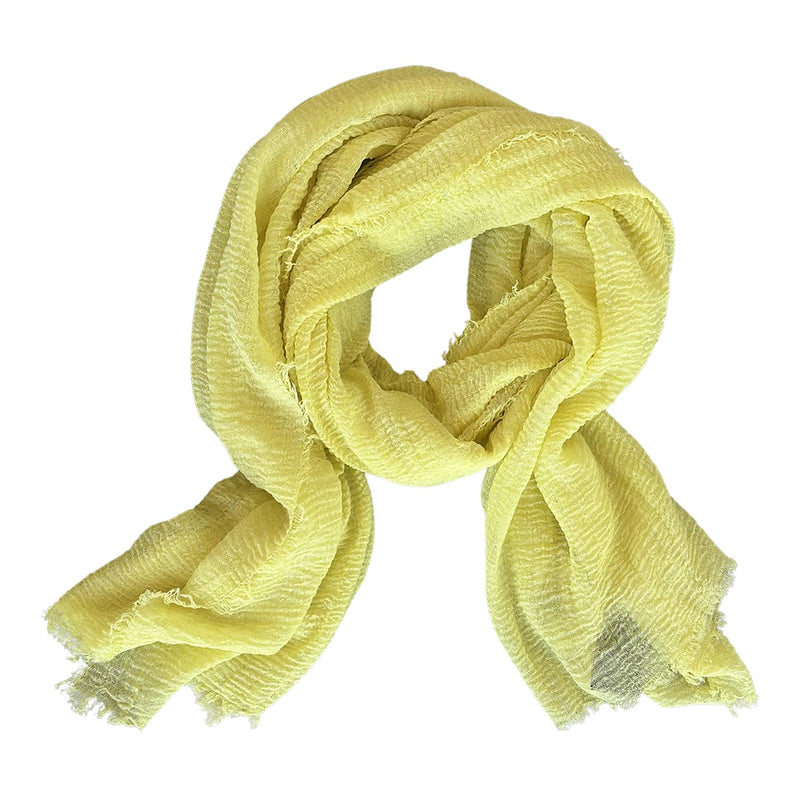 Chloe and Lex Lightweight Insect Repellent Scarf with Insect Shield Repellent Technology Insect Repellent Clothing for Women (Yellow)