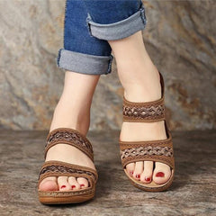 Fashion Wedge Sandals for Women - Summer Beach Shoes