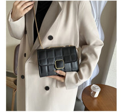 Plaid Chain Bag - Vintage Shoulder Crossbody Bag