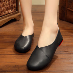 Retro Granny Shoes, Comfortable Flats for Women
