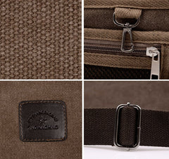 Vintage Canvas Shoulder Bag