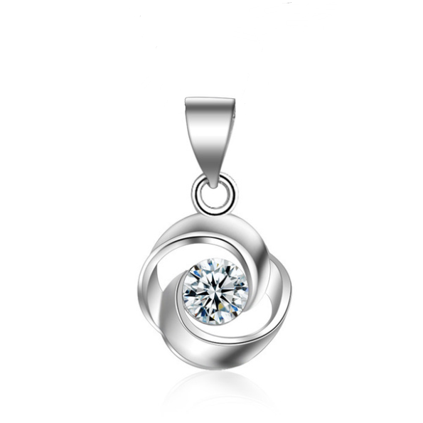 Rose Charm S925 Silver Necklace