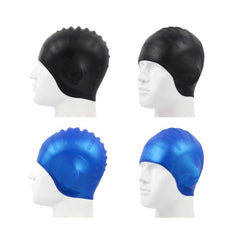 Silicone Swim Cap for Adults with Ear Protection