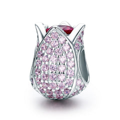S925 Silver Beads & Rose Bracelet Accessories (In Stock)