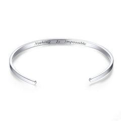 Stylish Adjustable Sterling Silver S925 Bracelet