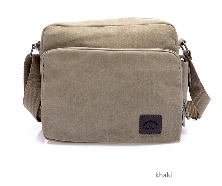 Vintage Canvas Shoulder Bag