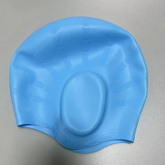 Silicone Swim Cap for Adults with Ear Protection