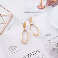 Oval Earrings, Ear Accessories, Drop Earrings