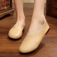 Retro Granny Shoes, Comfortable Flats for Women