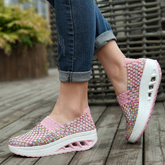 Casual Breathable Canvas Sports Shoes for Women