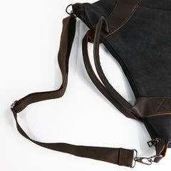 Retro Canvas Shoulder Bag - Simple Tote Bag