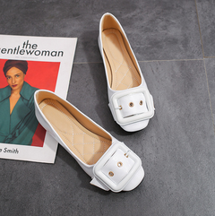 Flat Low-Cut Slip-On Shoes for Women