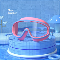 Large Waterproof Anti-Fog Swim Goggles