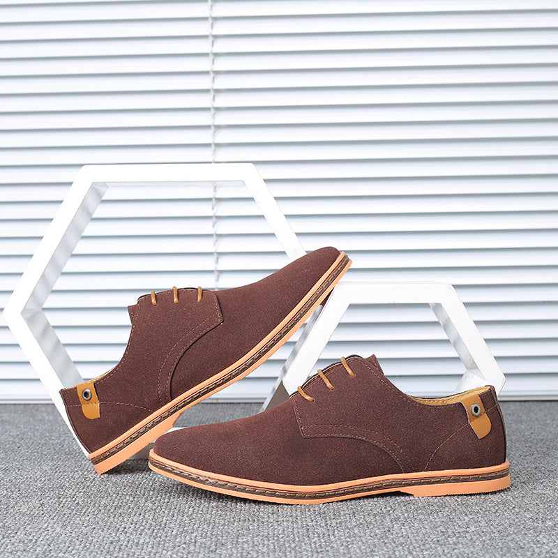 Men's Casual Suede Shoes - Amazon Hot Selling Size