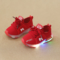 Light Up Children's Sports Shoes for Women