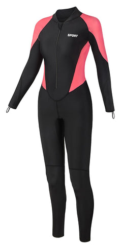REALON Diving Skin Suit for Women Men Full Body Rash Guard Swimsuit Thin Wetsuit One Piece Swimwear UV Protection Quick Dry for Scuba Surfing Snorkeling Swimming Kayak Water Sport