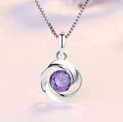 Rose Charm S925 Silver Necklace
