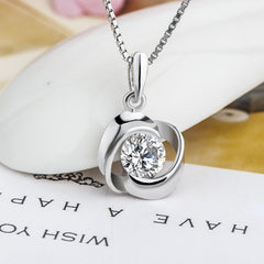 Rose Charm S925 Silver Necklace