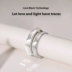 S925 Silver Adjustable Projection Ring