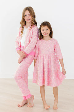 Bubblegum Pink Sequin Jacket