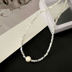 Irregular Sterling Silver Bracelet for Women