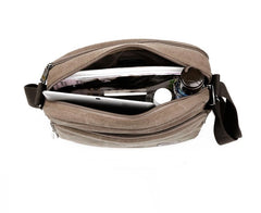 Vintage Canvas Shoulder Bag