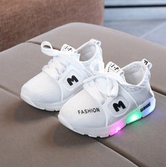 Light Up Children's Sports Shoes for Women