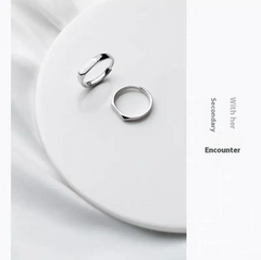 S925 Silver Adjustable Projection Ring