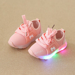 Light Up Children's Sports Shoes for Women