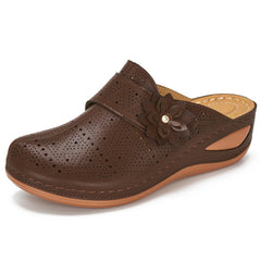 Women's Hollow Flower Wedge Sandals