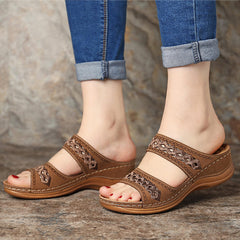 Fashion Wedge Sandals for Women - Summer Beach Shoes