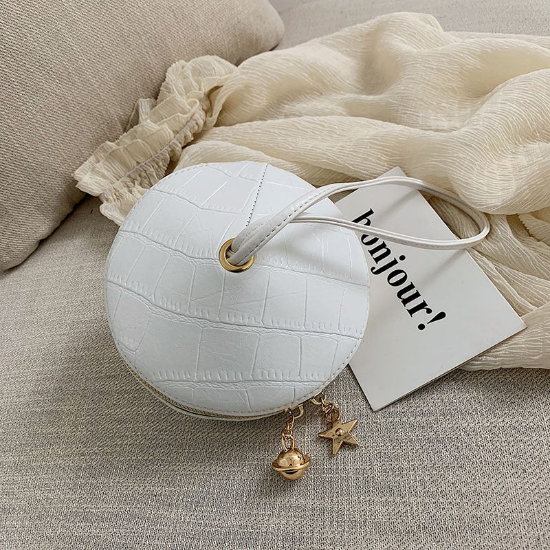 Shoulder Bag, Small Round Bag, Handbag