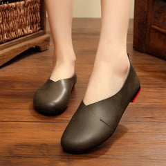 Retro Granny Shoes, Comfortable Flats for Women