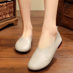 Retro Granny Shoes, Comfortable Flats for Women
