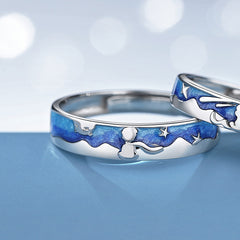 Fashion Fox Couple Rings for Men and Women