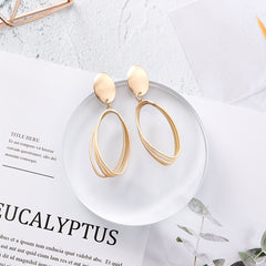 Oval Earrings, Ear Accessories, Drop Earrings