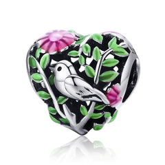 S925 Silver Beads & Rose Bracelet Accessories (In Stock)