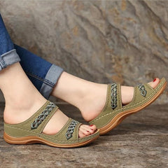 Fashion Wedge Sandals for Women - Summer Beach Shoes