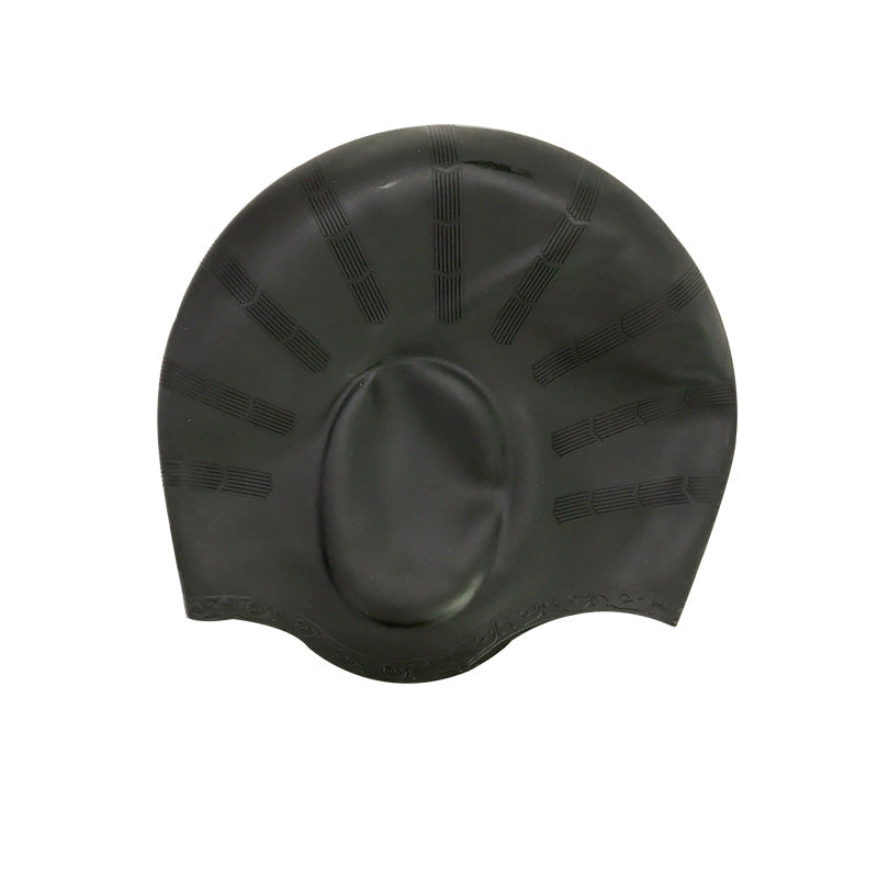 Silicone Swim Cap for Adults with Ear Protection