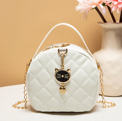 Shoulder Bag, Small Round Bag, Handbag