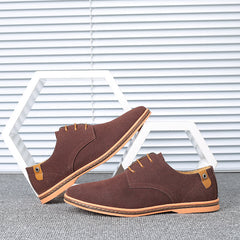 Men's Casual Suede Shoes - Amazon Hot Selling Size