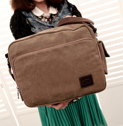 Vintage Canvas Shoulder Bag